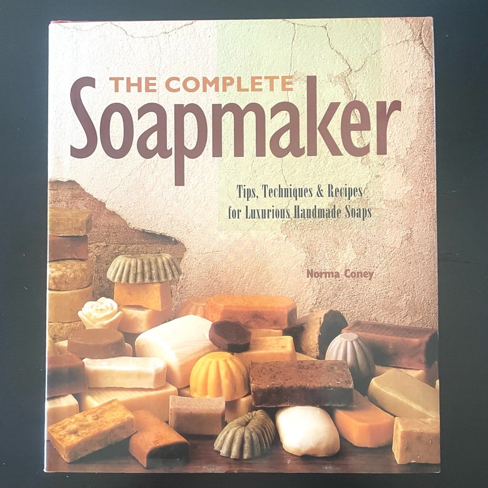 The Complete Soapmaker Hardcover Book by Norma Coney